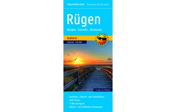 Rügen, Radkarte 1:85.000, Publicpress Freytag-Berndt und Artaria