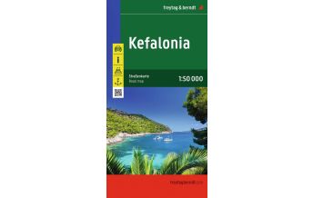 Road Maps Greece Kefalonia, Straßenkarte 1:50.000, freytag & berndt Freytag-Berndt und Artaria