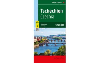 Straßenkarten Tschechien Tschechien, Straßenkarte 1:250.000, freytag & berndt KOMPASS freytag & berndt