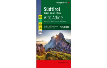 Road Maps Italy Südtirol, Straßen- und Freizeitkarte 1:150.000, freytag & berndt Freytag-Berndt und ARTARIA