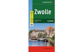 Stadtpläne Zwolle, Stadtplan 1:20.000, freytag & berndt KOMPASS freytag & berndt