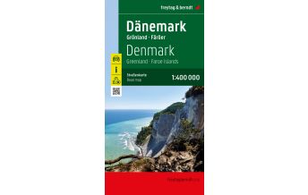 Straßenkarten Dänemark Dänemark, Straßenkarte 1:400.000, freytag & berndt Freytag-Berndt und ARTARIA