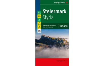 Road Maps Austria Steiermark, Straßen- und Freizeitkarte 1:150.000, freytag & berndt Freytag-Berndt und Artaria