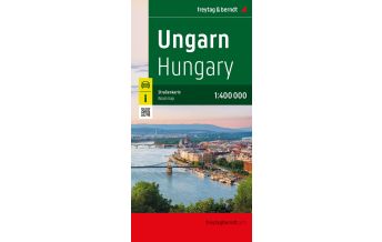 Straßenkarten Ungarn Ungarn, Straßenkarte 1:400.000, freytag & berndt KOMPASS freytag & berndt