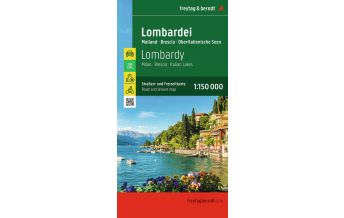 Road Maps Italy Lombardei, Straßen- und Freizeitkarte 1:150.000, freytag & berndt Freytag-Berndt und Artaria