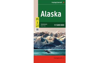 Straßenkarten Nord- und Mittelamerika Alaska, Straßenkarte 1:1,5 Mio, freytag & berndt KOMPASS freytag & berndt
