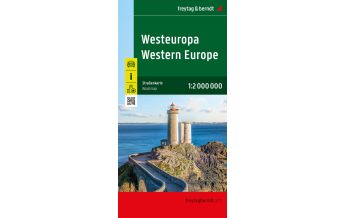 Straßenkarten Europa Westeuropa, Straßenkarte 1:2.000.000, freytag & berndt KOMPASS freytag & berndt