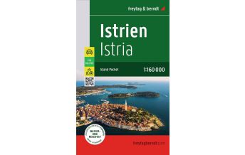 Road Maps Croatia Istrien, Straßen- und Freizeitkarte 1:160.000, freytag & berndt Freytag-Berndt und Artaria