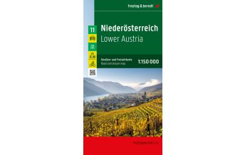 Road Maps Austria Niederösterreich, Straßen- und Freizeitkarte 1:150.000, freytag & berndt Freytag-Berndt und Artaria
