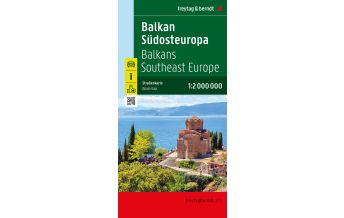 Road Maps Slovenia Balkan - Südosteuropa, Straßenkarte 1:2.000.000, freytag & berndt Freytag-Berndt und Artaria