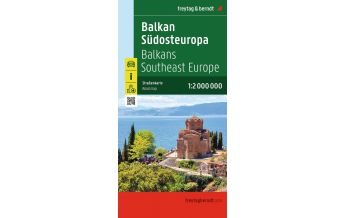 Road Maps Slovenia Balkan - Südosteuropa, Straßenkarte 1:2.000.000, freytag & berndt Freytag-Berndt und Artaria