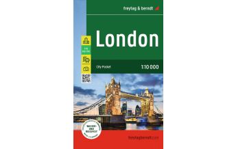 Stadtpläne London, Stadtplan 1:10.000, freytag & berndt KOMPASS freytag & berndt