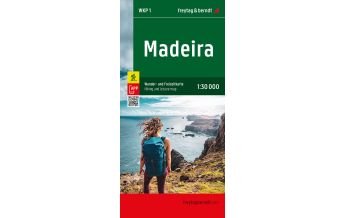 Wanderkarten Portugal Madeira, Wander- und Freizeitkarte 1:30.000, freytag & berndt KOMPASS freytag & berndt