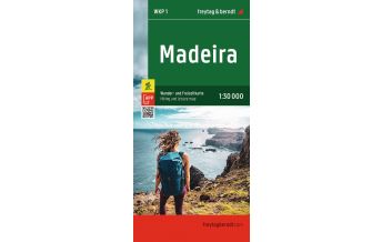Wanderkarten Portugal Madeira, Wander- und Freizeitkarte 1:30.000, freytag & berndt KOMPASS freytag & berndt