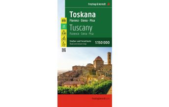 Road Maps Italy Toskana, Straßen- und Freizeitkarte 1:150.000, freytag & berndt Freytag-Berndt und Artaria