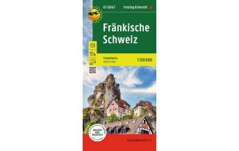 Straßenkarten Deutschland Fränkische Schweiz, Freizeitkarte 1:130.000, freytag & berndt KOMPASS freytag & berndt