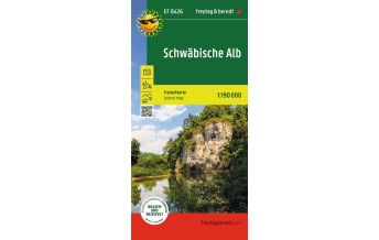 Straßenkarten Deutschland Schwäbische Alb, Erlebnisführer 1:190.000, freytag & berndt KOMPASS freytag & berndt