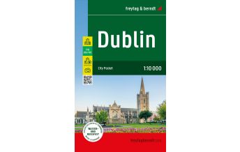 Stadtpläne Dublin, Stadtplan 1:10.000, freytag & berndt KOMPASS freytag & berndt