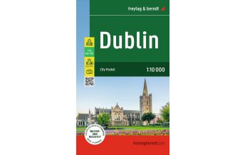 Stadtpläne Dublin, Stadtplan 1:10.000, freytag & berndt KOMPASS freytag & berndt