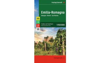 Road Maps Italy Emilia Romagna, Straßen- und Freizeitkarte 1:150.000, freytag & berndt Freytag-Berndt und Artaria