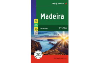 Road Maps Portugal Madeira, Straßen- und Freizeitkarte 1:75.000, freytag & berndt Freytag-Berndt und Artaria