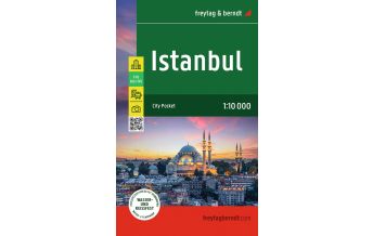 Travel Istanbul, Stadtplan 1:10.000, freytag & berndt Freytag-Berndt und Artaria