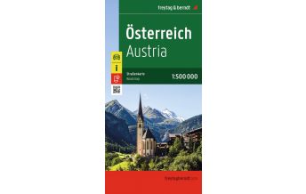 Straßenkarten Österreich Österreich, Straßenkarte 1:500.000, freytag & berndt KOMPASS freytag & berndt