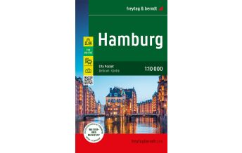 Stadtpläne Hamburg, Stadtplan 1:10.000, freytag & berndt KOMPASS freytag & berndt