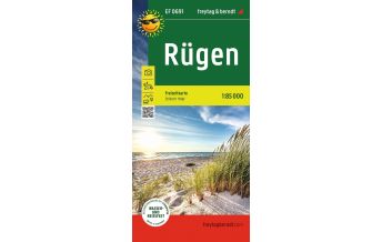 Hiking Maps Mecklenburg-Vorpommern Rügen, Freizeitkarte 1:85.000, freytag & berndt Freytag-Berndt und Artaria