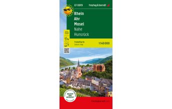 f&b Straßenkarten Rhein - Ahr - Mosel, Freizeitkarte 1:140.000, freytag & berndt Freytag-Berndt und Artaria