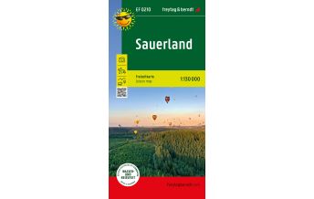 Road Maps Sauerland, Freizeitkarte 1:130.000, freytag & berndt Freytag-Berndt und Artaria