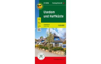 f&b Road Maps Usedom und Haffküste, Freizeitkarte 1:120.000, freytag & berndt Freytag-Berndt und Artaria
