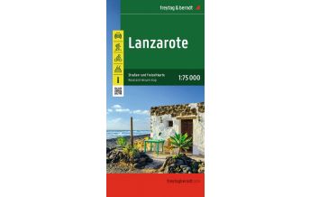 Road Maps Spain Lanzarote, Straßen- und Freizeitkarte 1:75.000, freytag & berndt Freytag-Berndt und Artaria