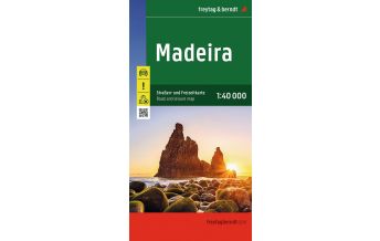 Road Maps Portugal Madeira, Straßen- und Freizeitkarte 1:40.000, freytag & berndt Freytag-Berndt und Artaria