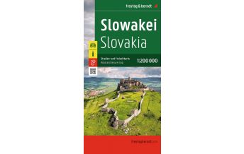 Road Maps Slovakia Slowakei, Straßen- und Freizeitkarte 1:200.000, freytag & berndt Freytag-Berndt und Artaria
