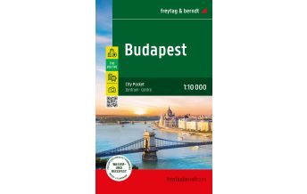 f&b Stadtpläne Budapest, Stadtplan 1:10.000, freytag & berndt Freytag-Berndt und Artaria