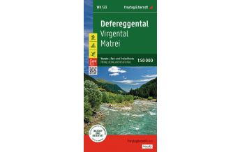 Hiking Maps Austria Defereggental, Wander-, Rad- und Freizeitkarte 1:50.000, freytag & berndt, WK 123 Freytag-Berndt und Artaria