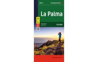 Wanderkarten Spanien La Palma, Wanderkarte 1:30.000, freytag & berndt KOMPASS freytag & berndt