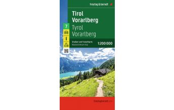 Straßenkarten Österreich Tirol - Vorarlberg, Straßen- und Freizeitkarte 1:200.000, freytag & berndt KOMPASS freytag & berndt