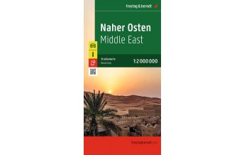 Road Maps Middle East Naher Osten, Straßenkarte 1:2.000.000, freytag & berndt Freytag-Berndt und Artaria