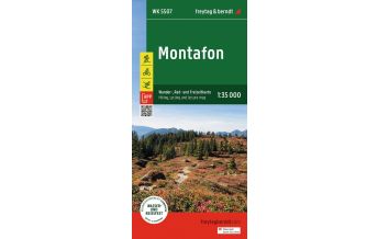 Hiking Maps Vorarlberg Montafon, Wander-, Rad- und Freizeitkarte 1:35.000, freytag & berndt, WK 5507 Freytag-Berndt und Artaria