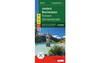 Wanderkarten Tirol Landeck - Reschenpass, Wander-, Rad- und Freizeitkarte 1:50.000, freytag & berndt, WK 254 KOMPASS freytag & berndt