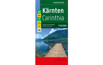 Road Maps Austria Kärnten, Straßen- und Freizeitkarte 1:150.000, freytag & berndt Freytag-Berndt und Artaria