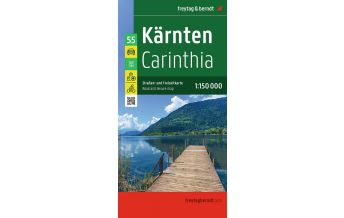 Road Maps Austria Kärnten, Straßen- und Freizeitkarte 1:150.000, freytag & berndt Freytag-Berndt und Artaria