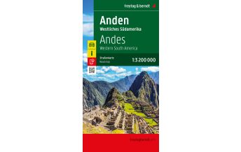 Road Maps South America Anden - Westliches Südamerika, Straßenkarte 1:3.200.000, freytag & berndt Freytag-Berndt und Artaria