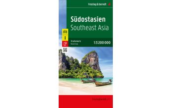 f&b Straßenkarten Südostasien, Straßenkarte 1:3.200.000, freytag & berndt Freytag-Berndt und Artaria