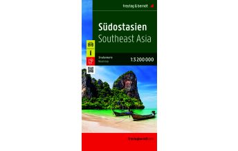 Straßenkarten Asien Südostasien, Straßenkarte 1:3.200.000, freytag & berndt KOMPASS freytag & berndt