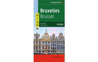 City Maps Bruxelles / Brüssel, Stadtplan 1:18.000, freytag & berndt Freytag-Berndt und Artaria