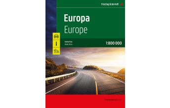 Straßenkarten Europa Europa, Autoatlas 1:800.000, freytag & berndt KOMPASS freytag & berndt