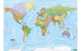 World Maps Weltkarte XXL, politisch, 1:15.000.000, Poster, freytag & berndt Freytag-Berndt und Artaria